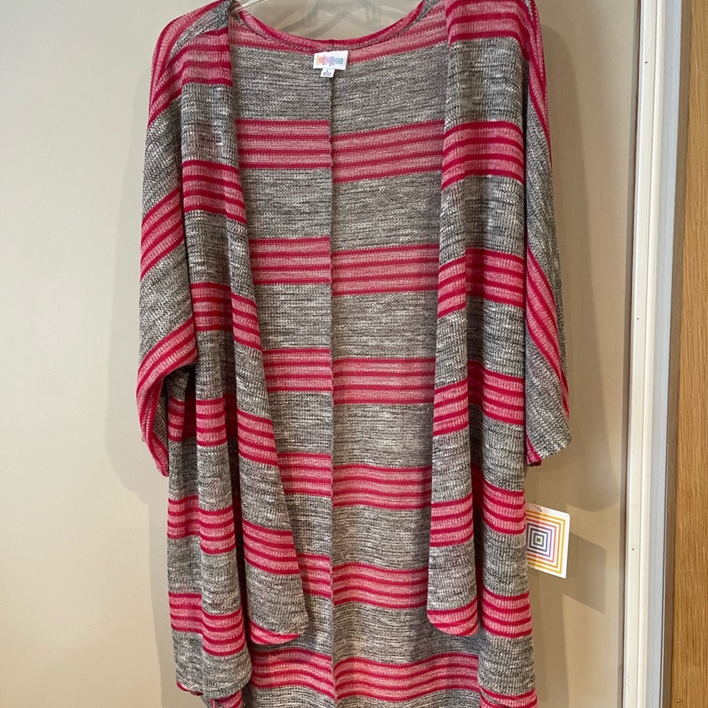Lularoe Metallic KIMONO NWT